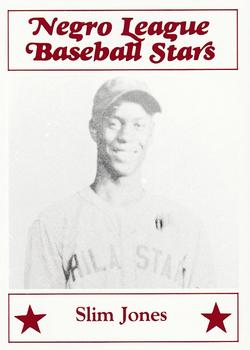 1986 Fritsch Negro League Baseball Stars #79 Slim Jones Front