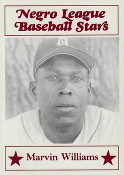 1986 Fritsch Negro League Baseball Stars #87 Marvin Williams Front