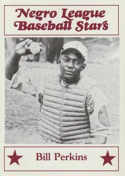 1986 Fritsch Negro League Baseball Stars #94 Bill Perkins Front