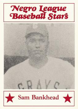 1986 Fritsch Negro League Baseball Stars #97 Sam Bankhead Front