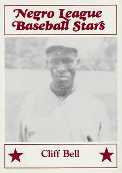 1986 Fritsch Negro League Baseball Stars #100 Cliff Bell Front