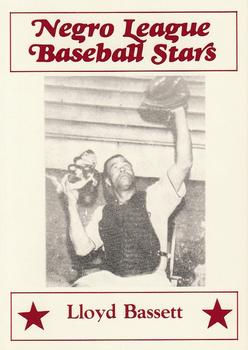 1986 Fritsch Negro League Baseball Stars #103 Pepper Bassett Front
