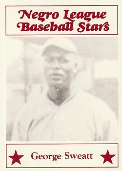 1986 Fritsch Negro League Baseball Stars #117 George Sweatt Front