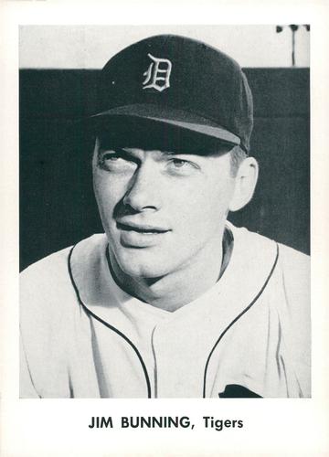 1960 Jay Publishing Detroit Tigers Set B #NNO Jim Bunning Front