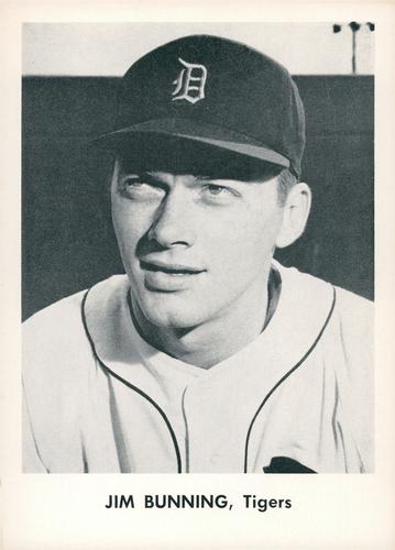 1960 Jay Publishing Detroit Tigers Set C #NNO Jim Bunning Front