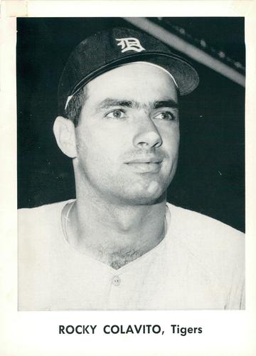 1960 Jay Publishing Detroit Tigers Set D #NNO Rocky Colavito Front