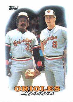 1988 Topps #51 Orioles Leaders Front