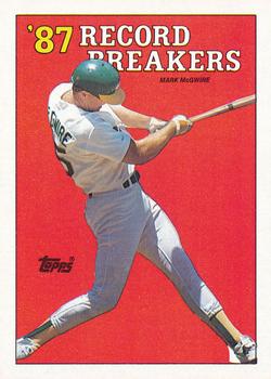 1988 Topps #3 Mark McGwire Front