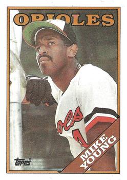 1988 Topps #11 Mike Young Front