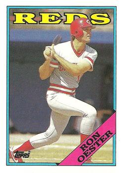 1988 Topps #17 Ron Oester Front