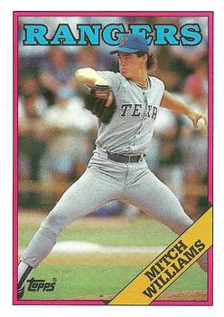1988 Topps #26 Mitch Williams Front