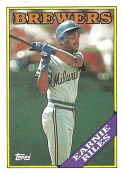 1988 Topps #88 Earnie Riles Front