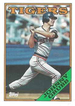 1988 Topps #128 Johnny Grubb Front