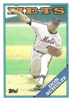 1988 Topps #131 Don Schulze Front