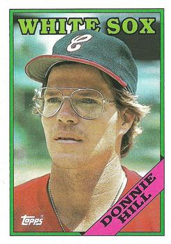 1988 Topps #132 Donnie Hill Front