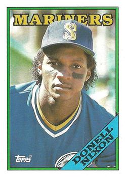 1988 Topps #146 Donell Nixon Front