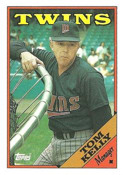 1988 Topps #194 Tom Kelly Front
