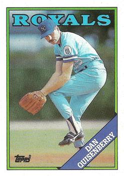 1988 Topps #195 Dan Quisenberry Front