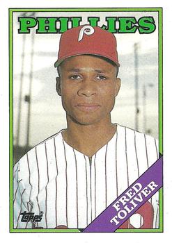 1988 Topps #203 Fred Toliver Front