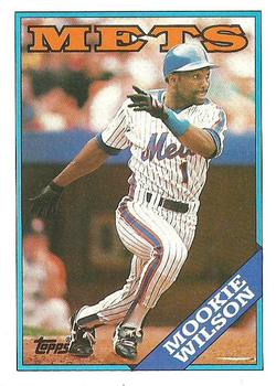 1988 Topps #255 Mookie Wilson Front