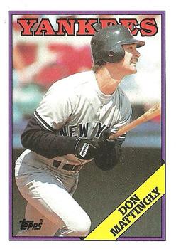 1988 Topps #300 Don Mattingly Front