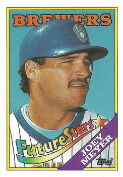 1988 Topps #312 Joey Meyer Front