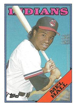 1988 Topps #318 Mel Hall Front