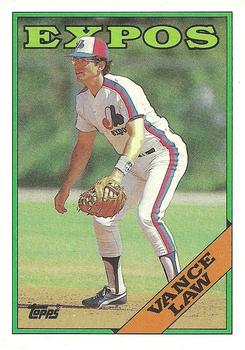 1988 Topps #346 Vance Law Front