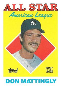 1988 Topps #386 Don Mattingly Front