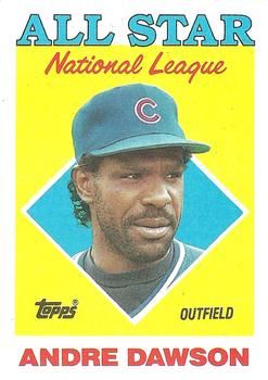 1988 Topps #401 Andre Dawson Front