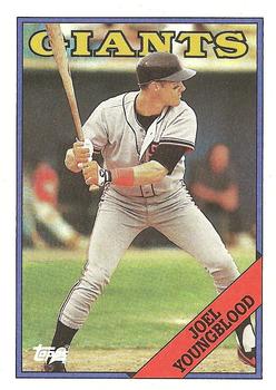 1988 Topps #418 Joel Youngblood Front