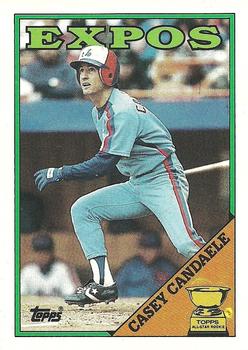 1988 Topps #431 Casey Candaele Front