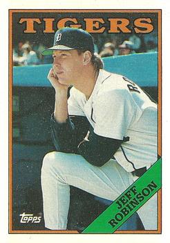 1988 Topps #449 Jeff Robinson Front