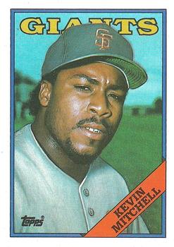 1988 Topps #497 Kevin Mitchell Front