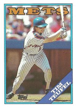 1988 Topps #508 Tim Teufel Front