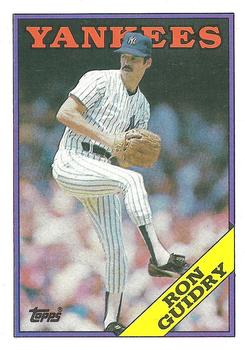 1988 Topps #535 Ron Guidry Front