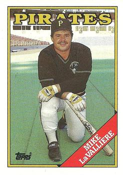 1988 Topps #539 Mike LaValliere Front