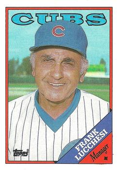 1988 Topps #564 Frank Lucchesi Front