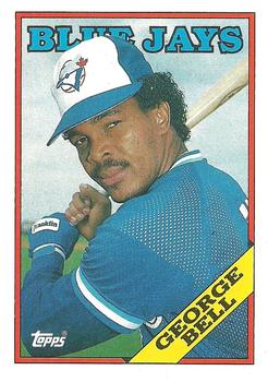 1988 Topps #590 George Bell Front