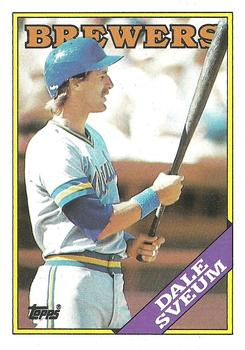 1988 Topps #592 Dale Sveum Front