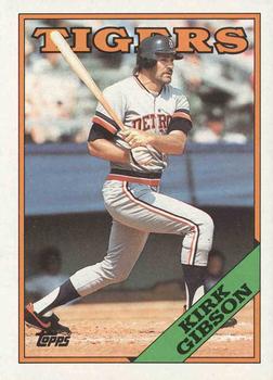 1988 Topps #605 Kirk Gibson Front