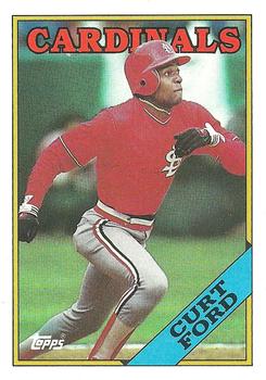 1988 Topps #612 Curt Ford Front