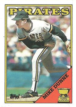 1988 Topps #619 Mike Dunne Front