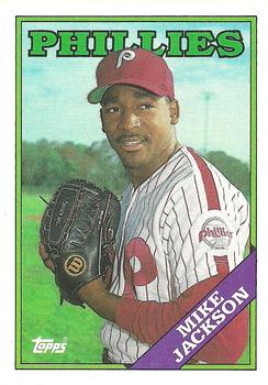 1988 Topps #651 Mike Jackson Front