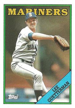 1988 Topps #656 Lee Guetterman Front