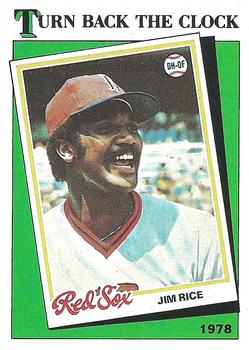 1988 Topps #662 Jim Rice Front