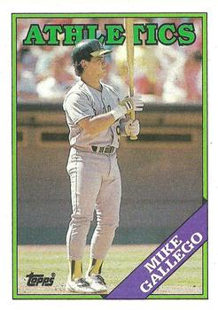1988 Topps #702 Mike Gallego Front