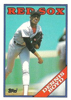 1988 Topps #704 Dennis Boyd Front