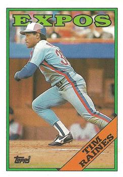 1988 Topps #720 Tim Raines Front