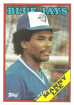 1988 Topps #722 Manny Lee Front